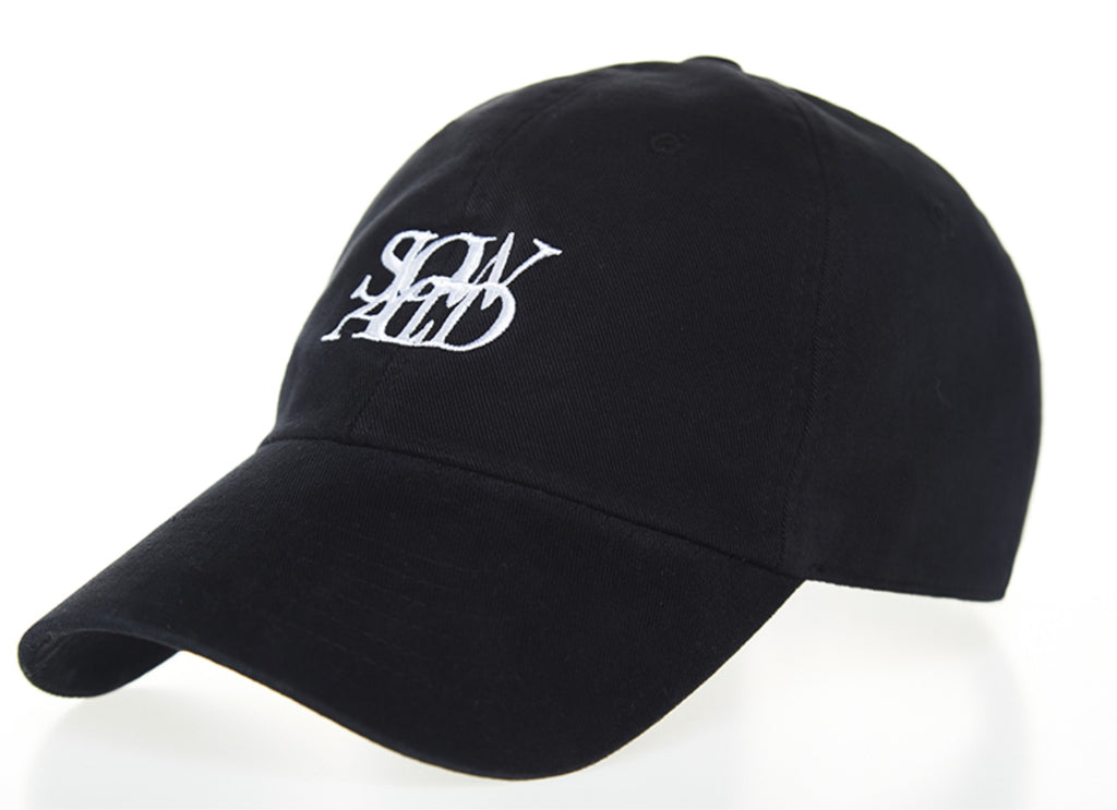 スローアシッド(SLOW ACID)    Contact Logo Washing Cap (BLACK)