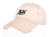 スローアシッド(SLOW ACID)   Contact Logo Washing Cap (IVORY)