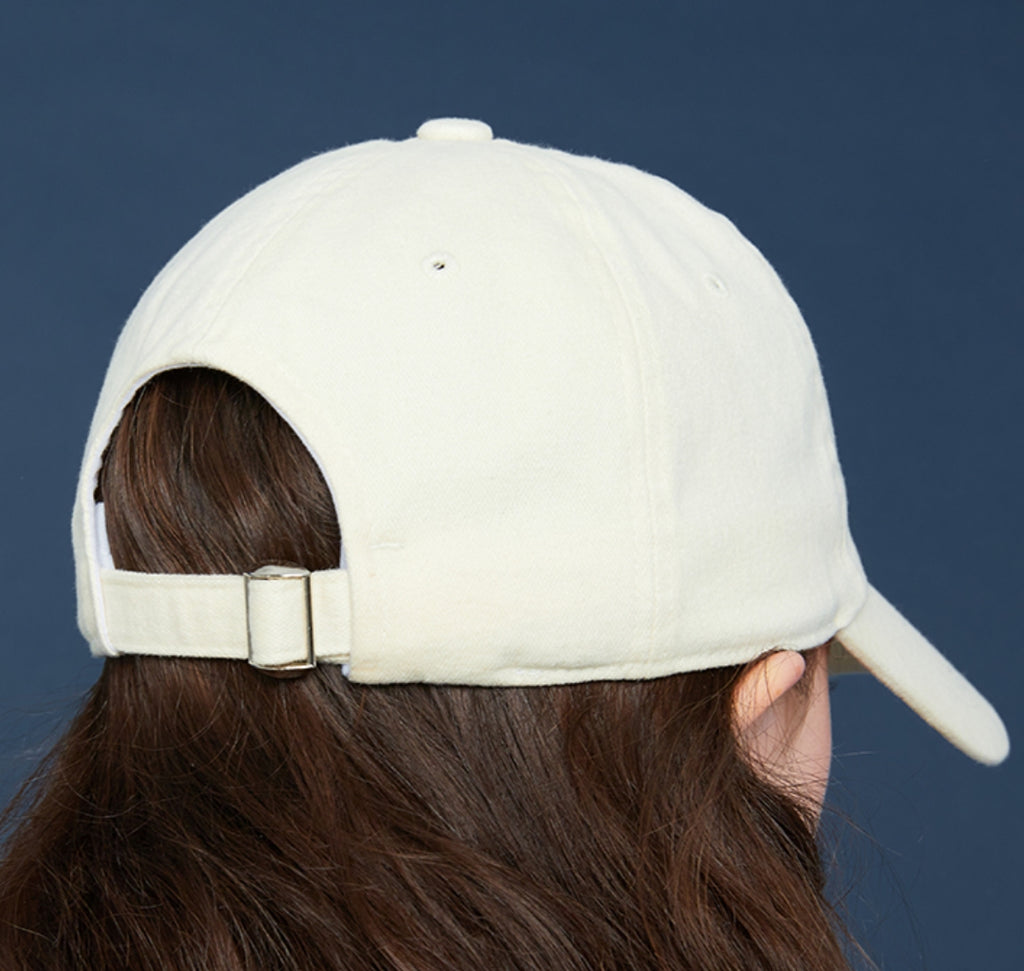 スローアシッド(SLOW ACID)   Contact Logo Washing Cap (IVORY)