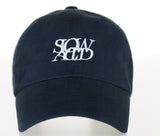 スローアシッド(SLOW ACID)  Contact Logo Washing Cap (NAVY)