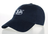 スローアシッド(SLOW ACID)  Contact Logo Washing Cap (NAVY)