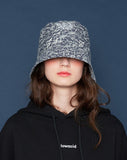 スローアシッド(SLOW ACID)   Season Logo Bucket Hat (GRAY)