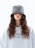 スローアシッド(SLOW ACID)   Season Logo Bucket Hat (GRAY)