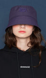 スローアシッド(SLOW ACID)   Dewspo Contact Logo Bucket Hat (PURPLE)