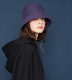 スローアシッド(SLOW ACID)   Dewspo Contact Logo Bucket Hat (PURPLE)