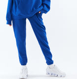 スローアシッド(SLOW ACID)  Signature Logo Sweat pants (DEEP BLUE)