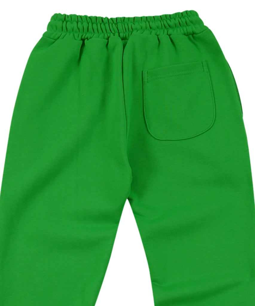 スローアシッド(SLOW ACID)   Signature Logo Sweat pants (GREEN)