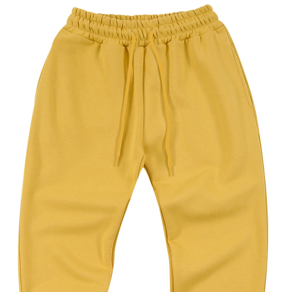 スローアシッド(SLOW ACID)   Signature Logo Sweat pants (YELLOW)