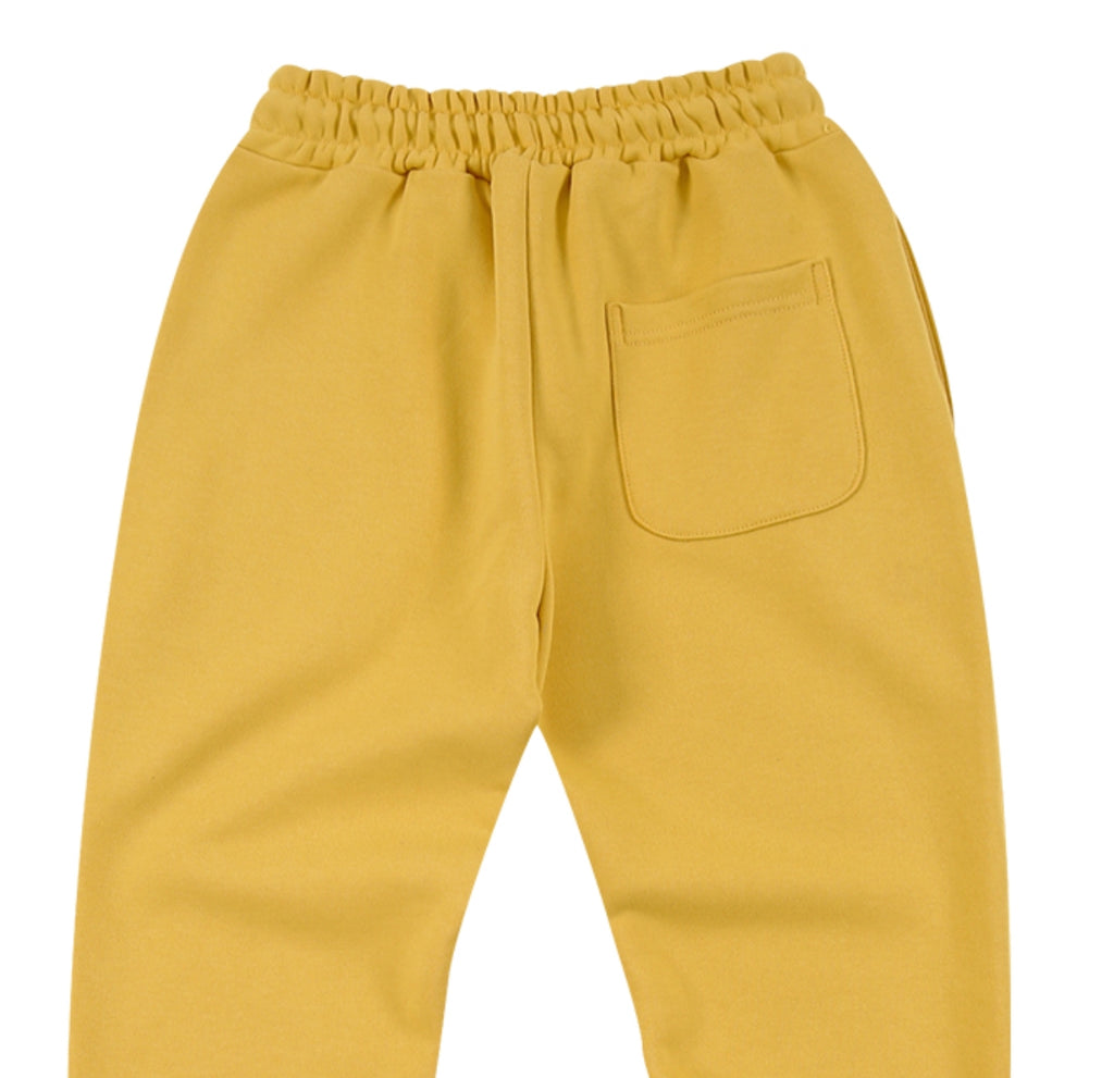 スローアシッド(SLOW ACID)   Signature Logo Sweat pants (YELLOW)