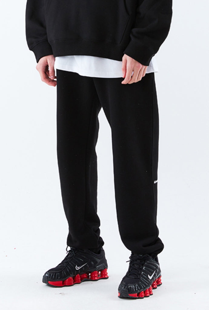 スローアシッド(SLOW ACID)   Signature Logo Sweat pants (BLACK)