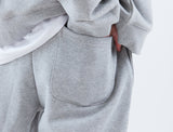 スローアシッド(SLOW ACID)   Signature Logo Sweat pants (MELANGE GRAY)