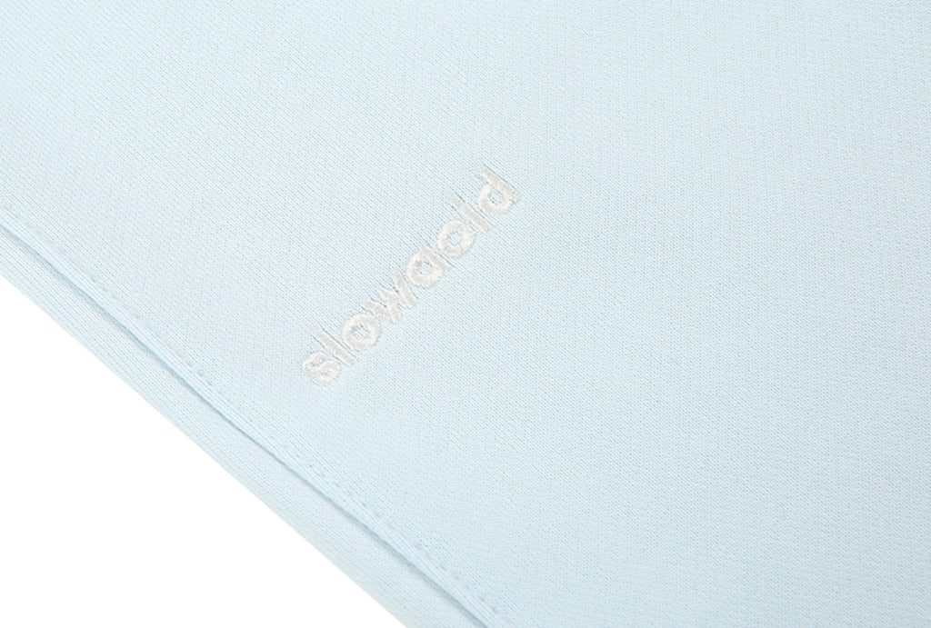 スローアシッド(SLOW ACID)   Signature Logo Sweat pants (SKY BLUE)