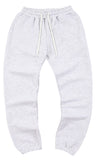 スローアシッド(SLOW ACID)    Signature Logo Sweat pants (MELANGE WHITE)
