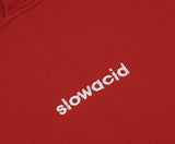 スローアシッド(SLOW ACID)   Signature Logo Hoodie (RED)