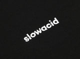 スローアシッド(SLOW ACID) Signature Logo Hoodie (BLACK)
