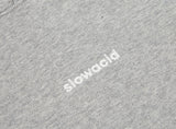 スローアシッド(SLOW ACID) Signature Logo Hoodie (MELANGE GRAY)