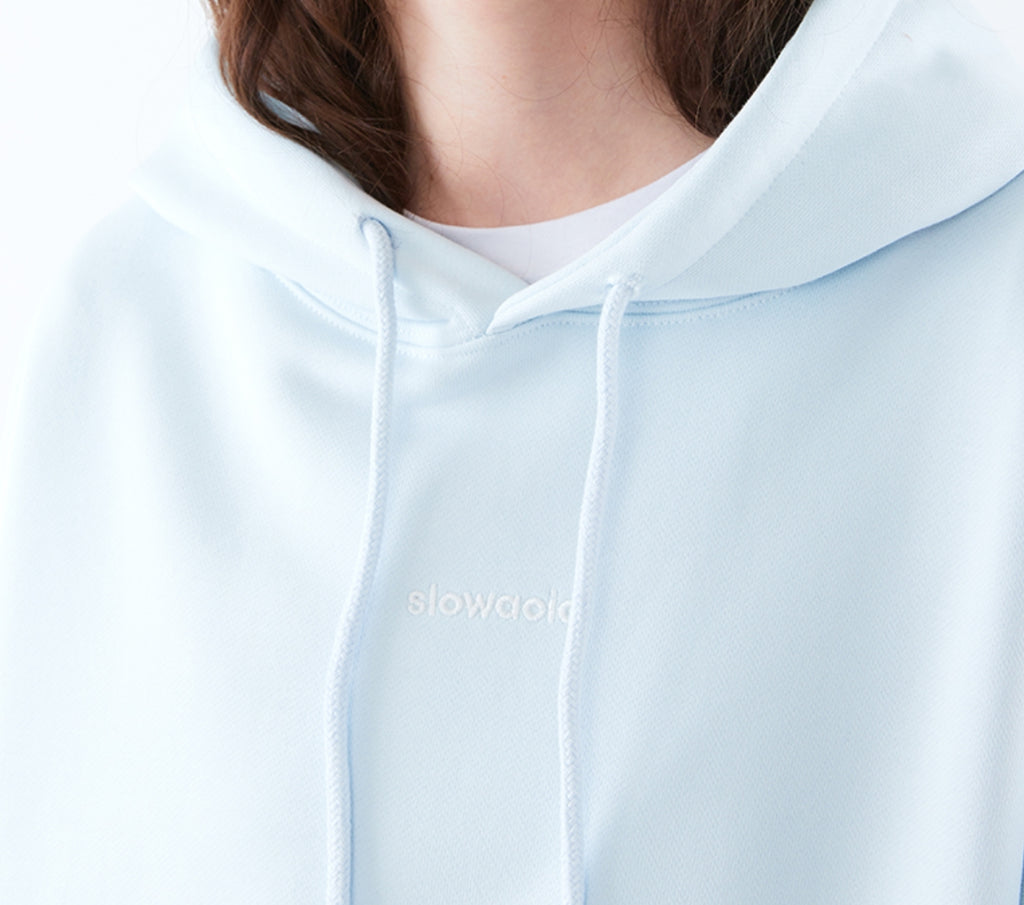 スローアシッド(SLOW ACID)  Signature Logo Hoodie (SKY BLUE)