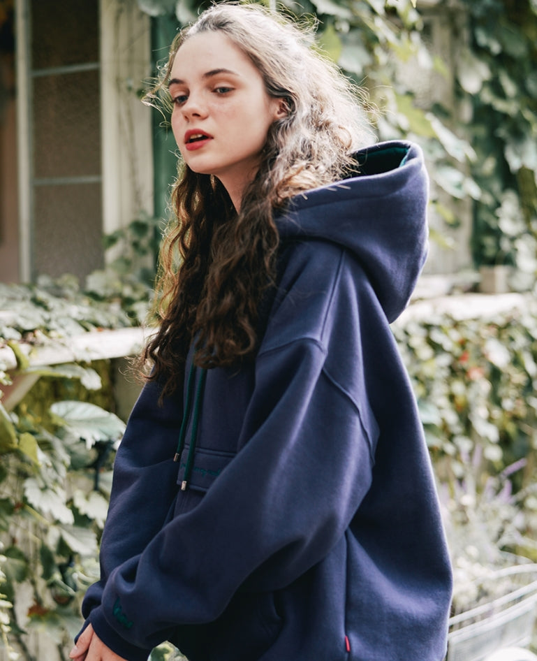 ダブルユーブイプロジェクト(WV PROJECT) Twin Pocket Hooded Navy JJHD7438