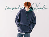 ダブルユーブイプロジェクト(WV PROJECT) Twin Pocket Hooded Navy JJHD7438