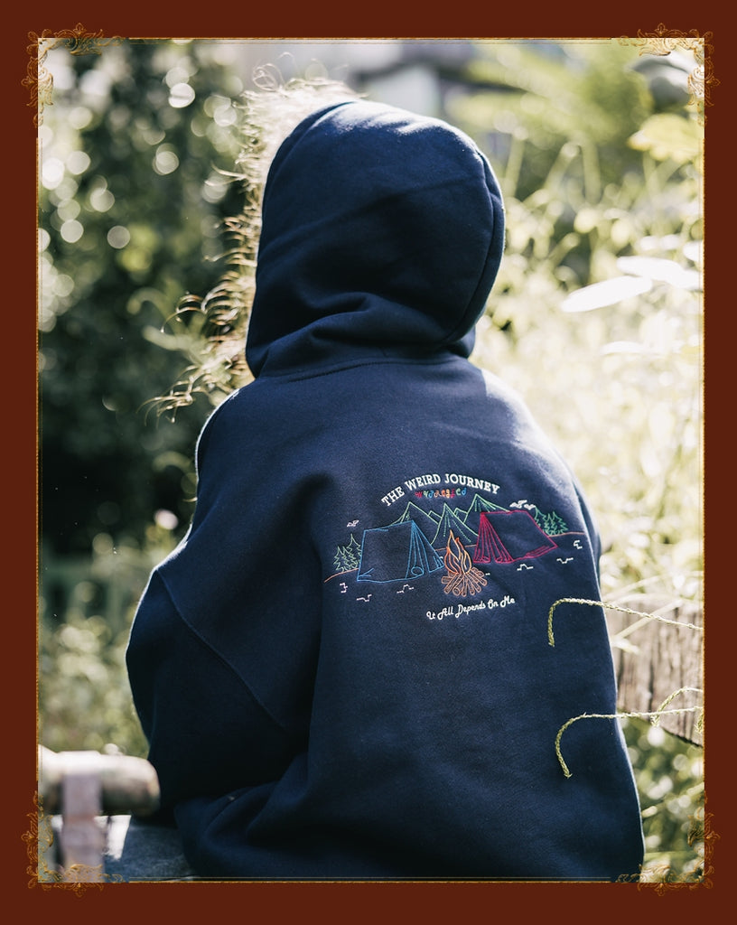 ダブルユーブイプロジェクト(WV PROJECT)  Darkness Hood Navy MJHD7427
