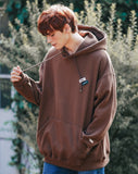 ダブルユーブイプロジェクト(WV PROJECT)  Tie Hold Hood Brown JJHD7408