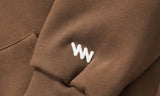 ダブルユーブイプロジェクト(WV PROJECT)  Tie Hold Hood Brown JJHD7408
