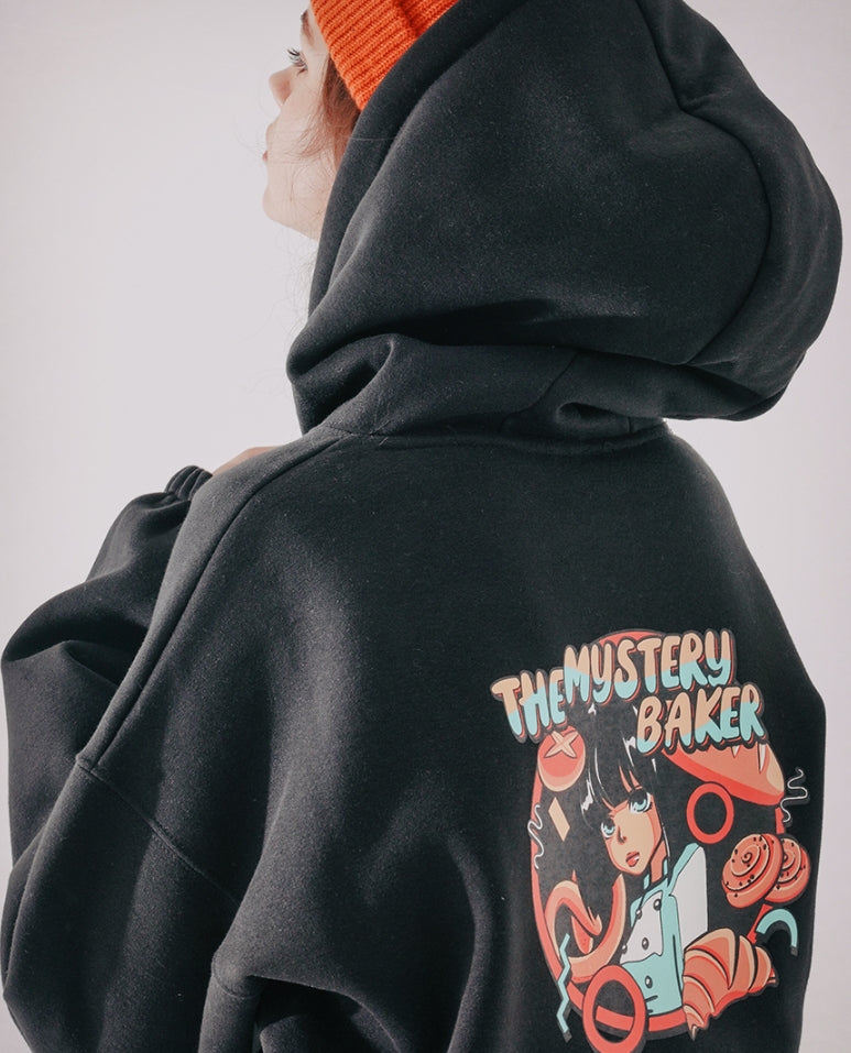 ダブルユーブイプロジェクト(WV PROJECT)  City Baker Hood Black JJHD7403