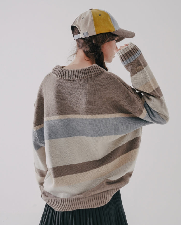 ダブルユーブイプロジェクト(WV PROJECT) Bread Round Knit Cocoa MJKN7410