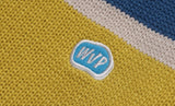 ダブルユーブイプロジェクト(WV PROJECT) Bread Round Knit Blue MJKN7410