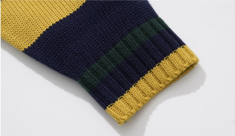 ダブルユーブイプロジェクト(WV PROJECT) Bread Round Knit Navy MJKN7410