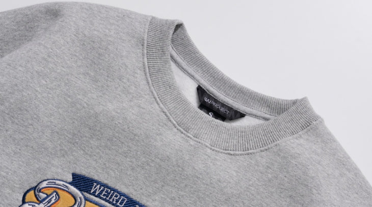 ダブルユーブイプロジェクト(WV PROJECT) Once Brave Sweatshirt Grey MJMT7429