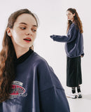 ダブルユーブイプロジェクト(WV PROJECT) Once Brave Sweatshirt Navy MJMT7429