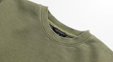 ダブルユーブイプロジェクト(WV PROJECT) Pigment Slit Sweatshirt Khaki JJMT7436