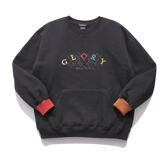 ダブルユーブイプロジェクト(WV PROJECT) Glory Sweatshirt Black HWMT7421
