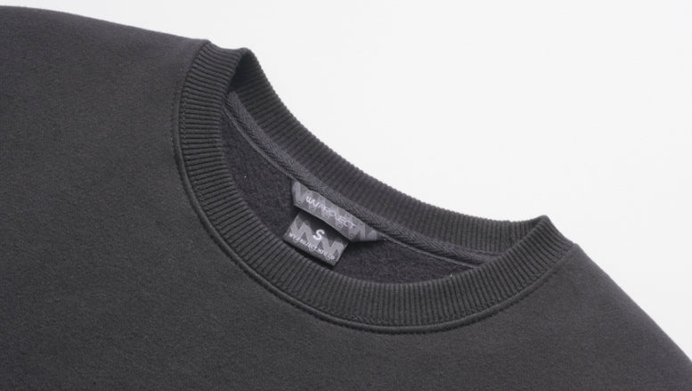 ダブルユーブイプロジェクト(WV PROJECT) Glory Sweatshirt Black HWMT7421