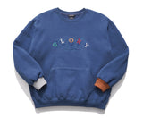ダブルユーブイプロジェクト(WV PROJECT) Glory Sweatshirt Navy HWMT7421