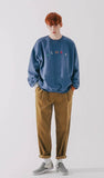 ダブルユーブイプロジェクト(WV PROJECT) Glory Sweatshirt Navy HWMT7421