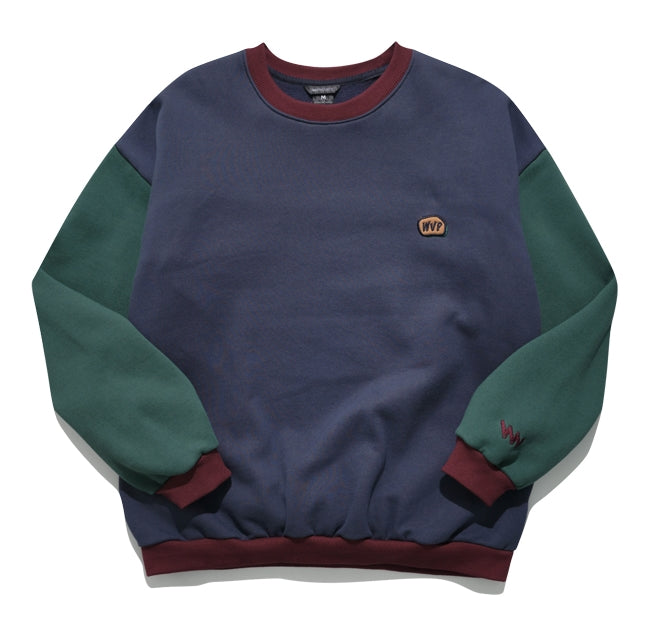 ダブルユーブイプロジェクト(WV PROJECT) Blending Sweatshirt Navy MJMT7404