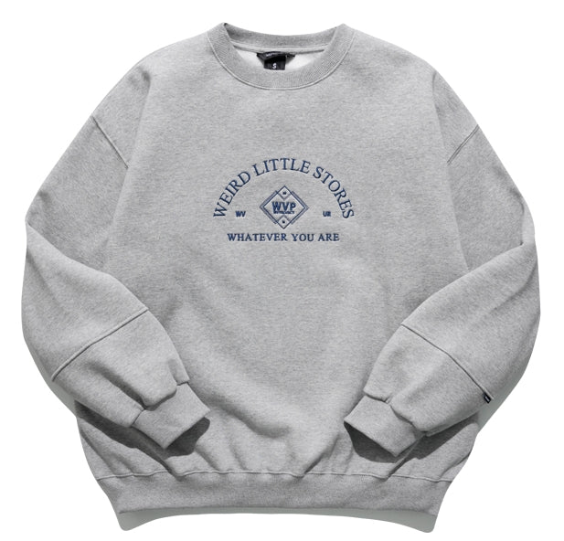 ダブルユーブイプロジェクト(WV PROJECT) Frenny Sweatshirt Gray MJMT7407
