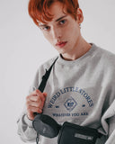 ダブルユーブイプロジェクト(WV PROJECT) Frenny Sweatshirt Gray MJMT7407