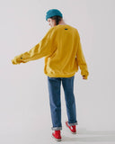 ダブルユーブイプロジェクト(WV PROJECT) Frenny Sweatshirt Yellow MJMT7407