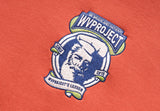 ダブルユーブイプロジェクト(WV PROJECT) Baker Emblem Sweatshirt Dark Orange JJMT7409