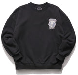 ダブルユーブイプロジェクト(WV PROJECT) Baker Emblem Sweatshirt Black JJMT7409