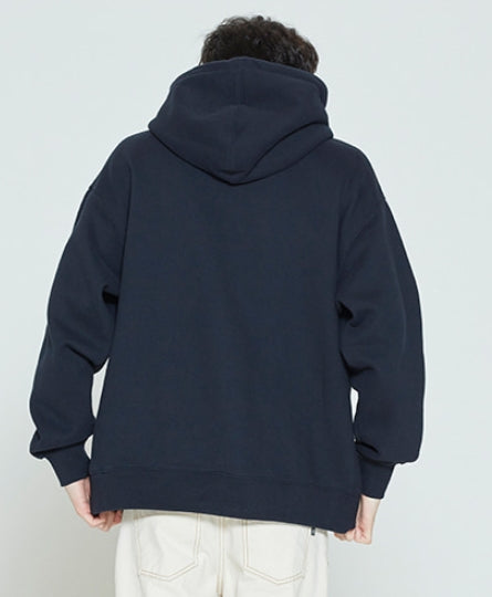 ロマンティッククラウン(ROMANTIC CROWN) SUNDAY SYNDROME FLAG HOODIE_NAVY