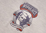 ダブルユーブイプロジェクト(WV PROJECT) Baker Emblem Sweatshirt Oat meal JJMT7409