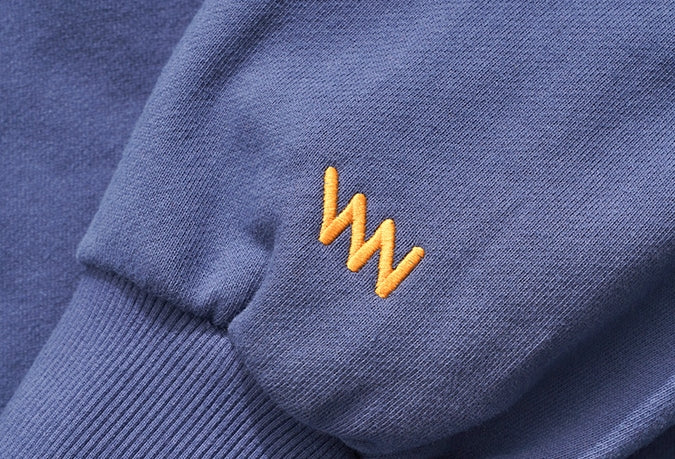 ダブルユーブイプロジェクト(WV PROJECT) Baker Emblem Sweatshirt Navy JJMT7409
