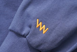ダブルユーブイプロジェクト(WV PROJECT) Baker Emblem Sweatshirt Navy JJMT7409