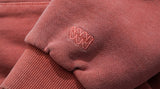 ダブルユーブイプロジェクト(WV PROJECT)  Dust Pigment Hood Zip-up Red Brown MJOT7437
