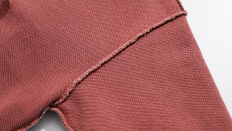 ダブルユーブイプロジェクト(WV PROJECT)  Dust Pigment Hood Zip-up Red Brown MJOT7437