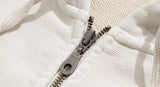 ダブルユーブイプロジェクト(WV PROJECT)  Dust Pigment Hood Zip-up Grey Beige MJOT7437